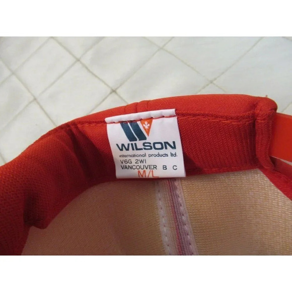 Earl's Industries Ltd Vancouver BC M/L NOS Vintage Snapback Hat Cap Red Patch - Picture 7 of 7